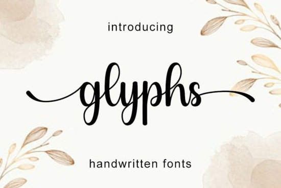 Glyphs Font